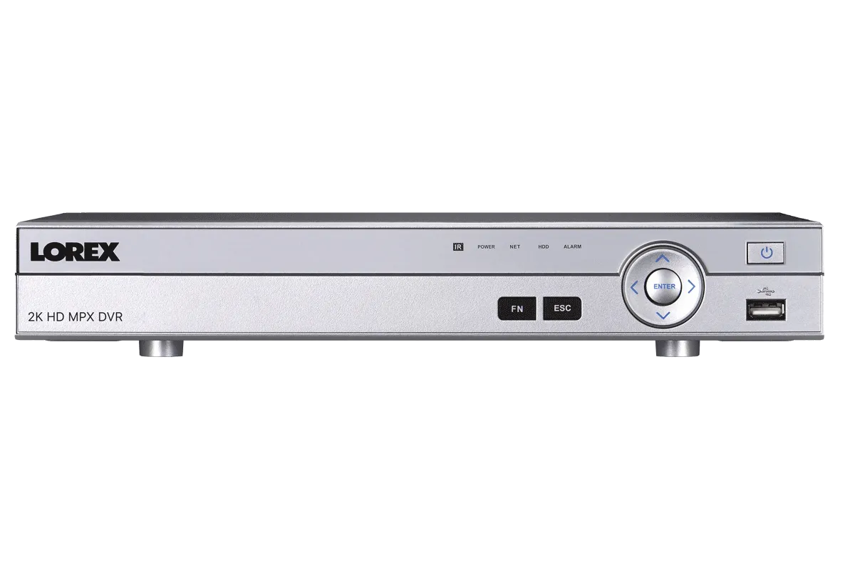 2K HD (2 x 1080p) MPX Security DVR - 16 Channel, 3TB Hard Drive, Works with Older BNC Analog Cameras, CVI, TVI, AHD