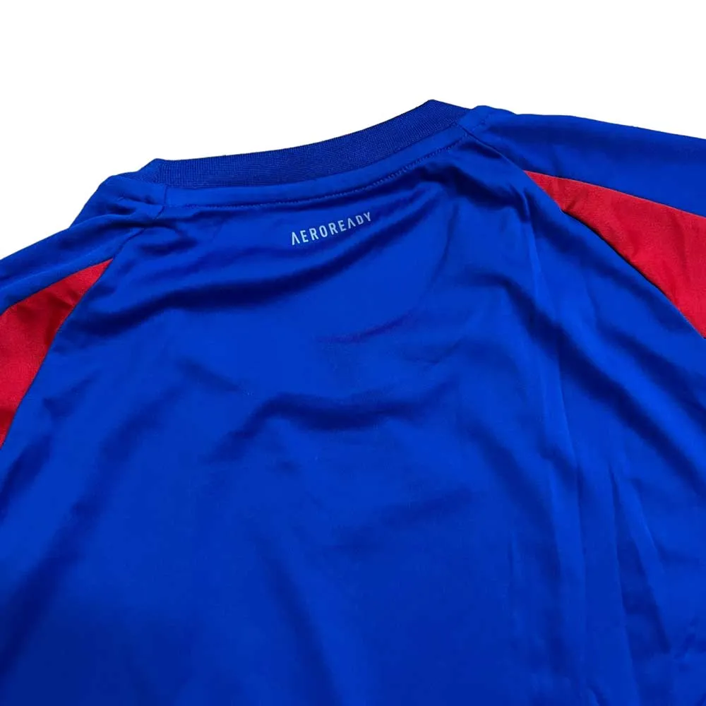 Adidas Jersey CL Royal Blue Red Embroidered