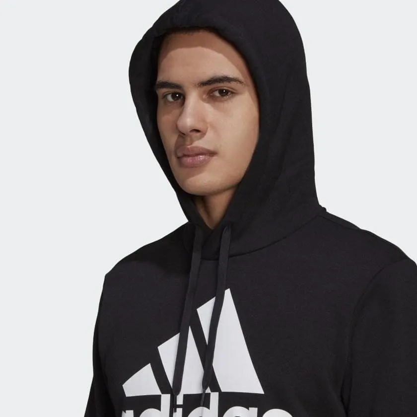 Adidas Men's Essential big Logo Fleece Hoodie