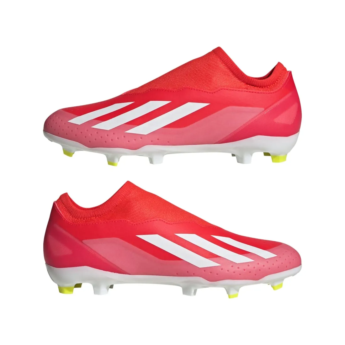 Adidas X Crazyfast League Laceless Firm Ground Men's Football Boots  Red