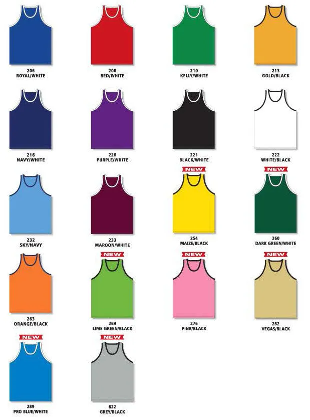 Athletic Knit Ladies Performance Tank Style Basketball Jersey