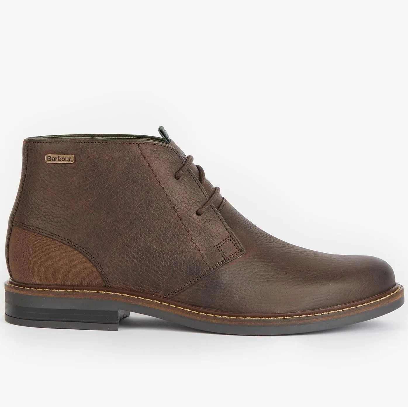 Barbour Boots Redhead Chukka Boots in Mocha Brown Leather - MFO0138BR77