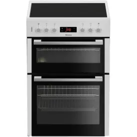 Blomberg HKN65W 60cm Double Oven Electric Cooker with Ceramic Hob - White