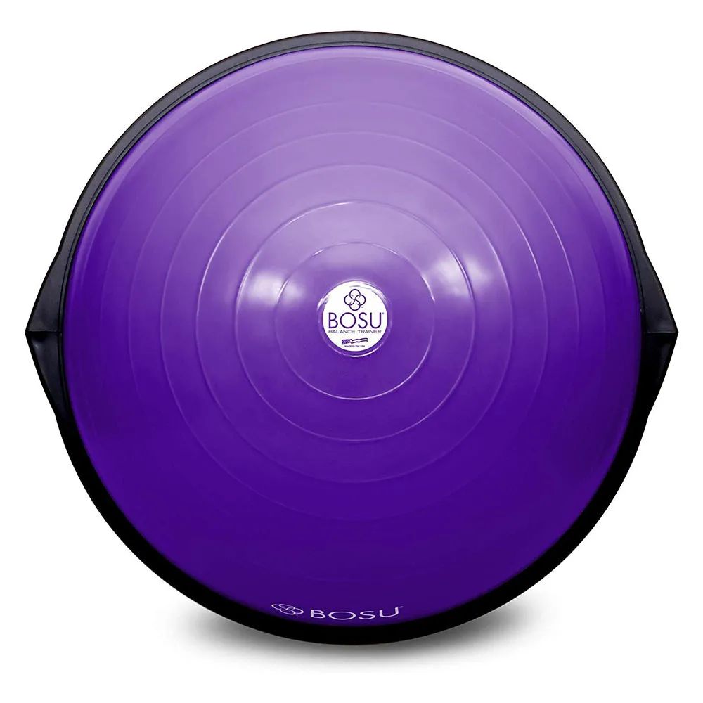 Bosu 72-10850 The Original Balance Trainer 65 cm Diameter, Black Purple (Used)