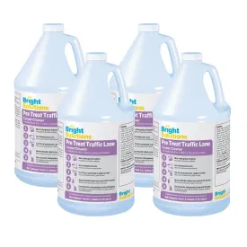 Bright Solutions® 'Pre Treat Traffic Lane' Carpet Cleaner (1 Gallon Bottles) - Case of 4