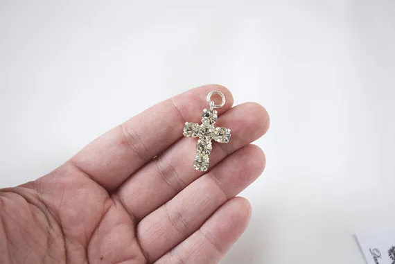 Cross Pendant - Crystal