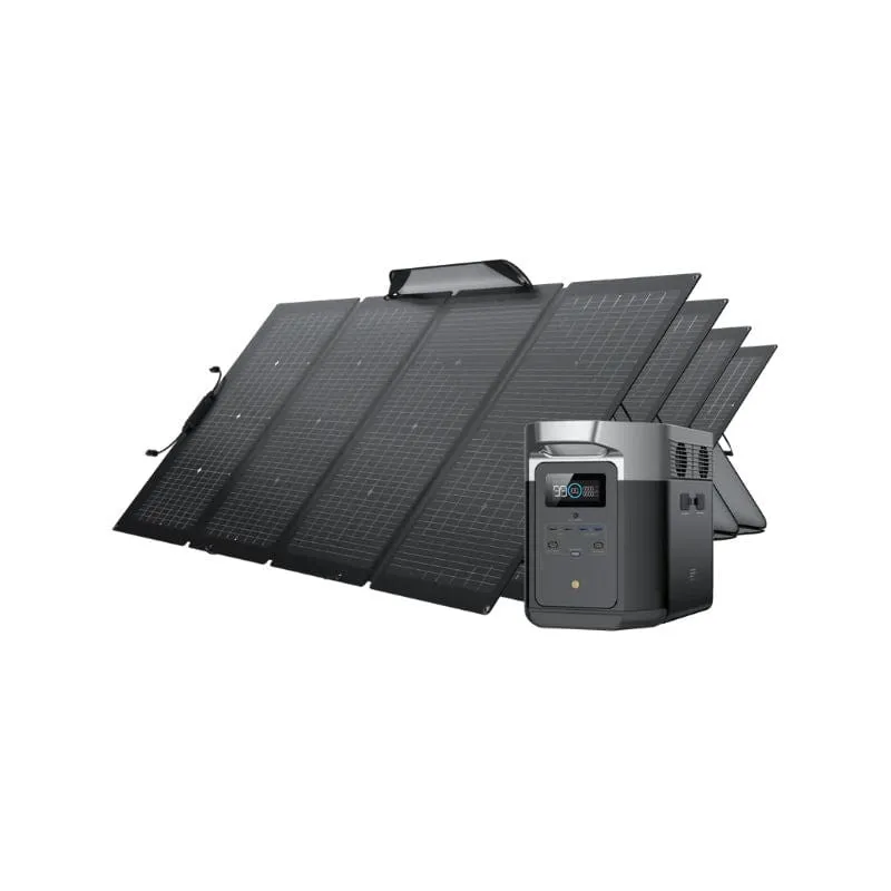 EcoFlow Power Station DELTA Max 1600   4x 220W Solar Panels