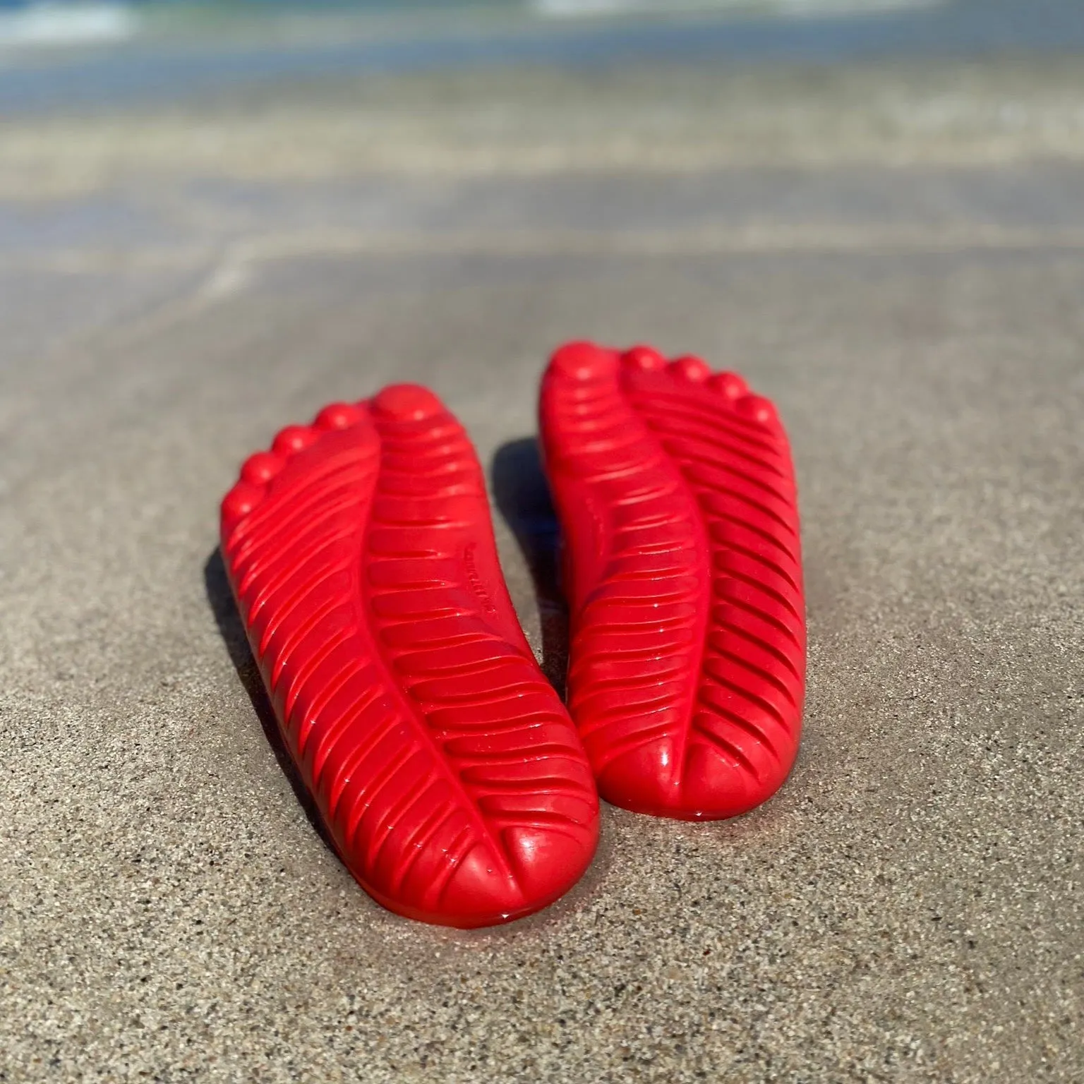 Fire Red Flip-Flops   Drybag