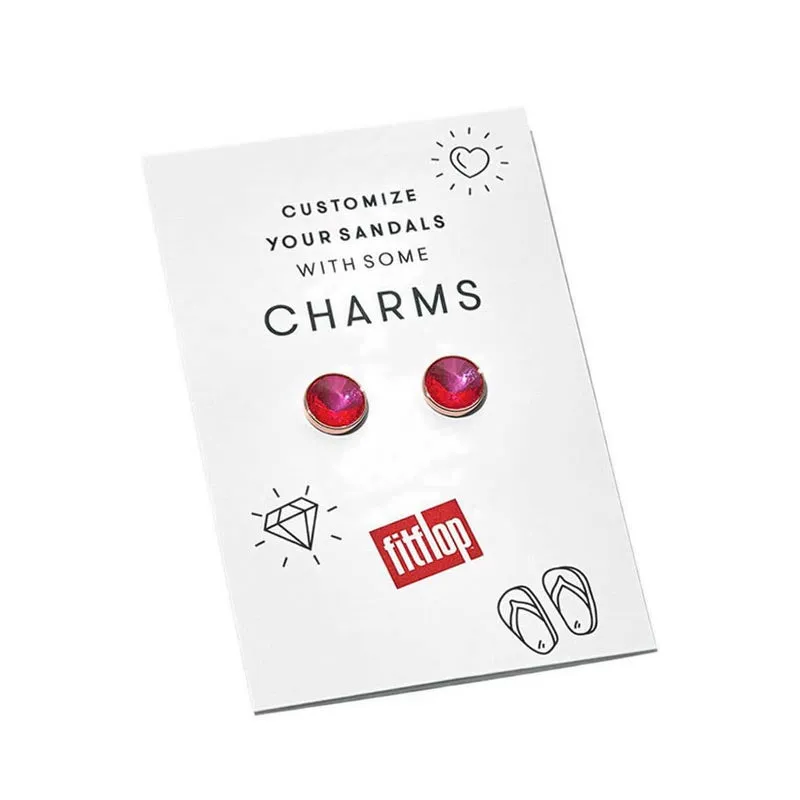 Fitflop Iqushion Crystal Round Charms 2-Pack