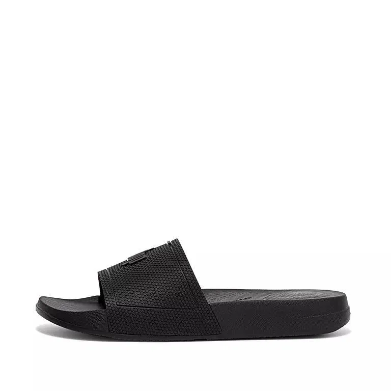 FitFlop Womens Iqushion Slide All Black