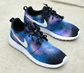 Galaxy Roshe One - Custom Hand Painted Nike Sneakers