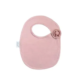 Gigi One Handed Baby Bib - Blush