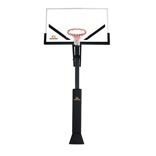 Goalrilla Clear View 72 System W/ Deluxe Pole Pad and Backboard Pad