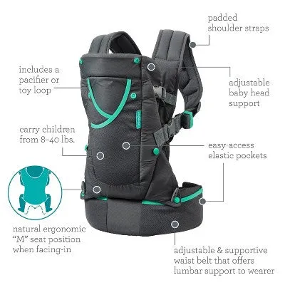 Infantino Carry On Active Baby Carrier - Gray