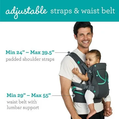 Infantino Carry On Active Baby Carrier - Gray