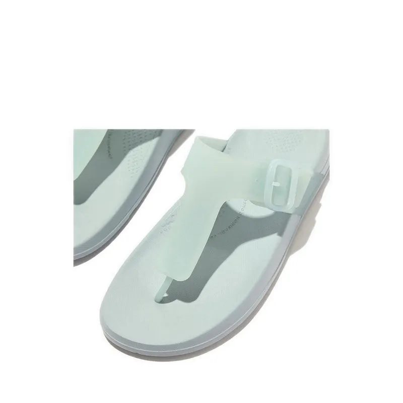 Iqushion Translucent Adjustable Buckle Flip-Flops