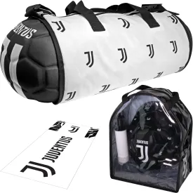 Juventus FC Bundle: Soccer Ball Kit, Duffel Bag & Free Decal   Free Shipping