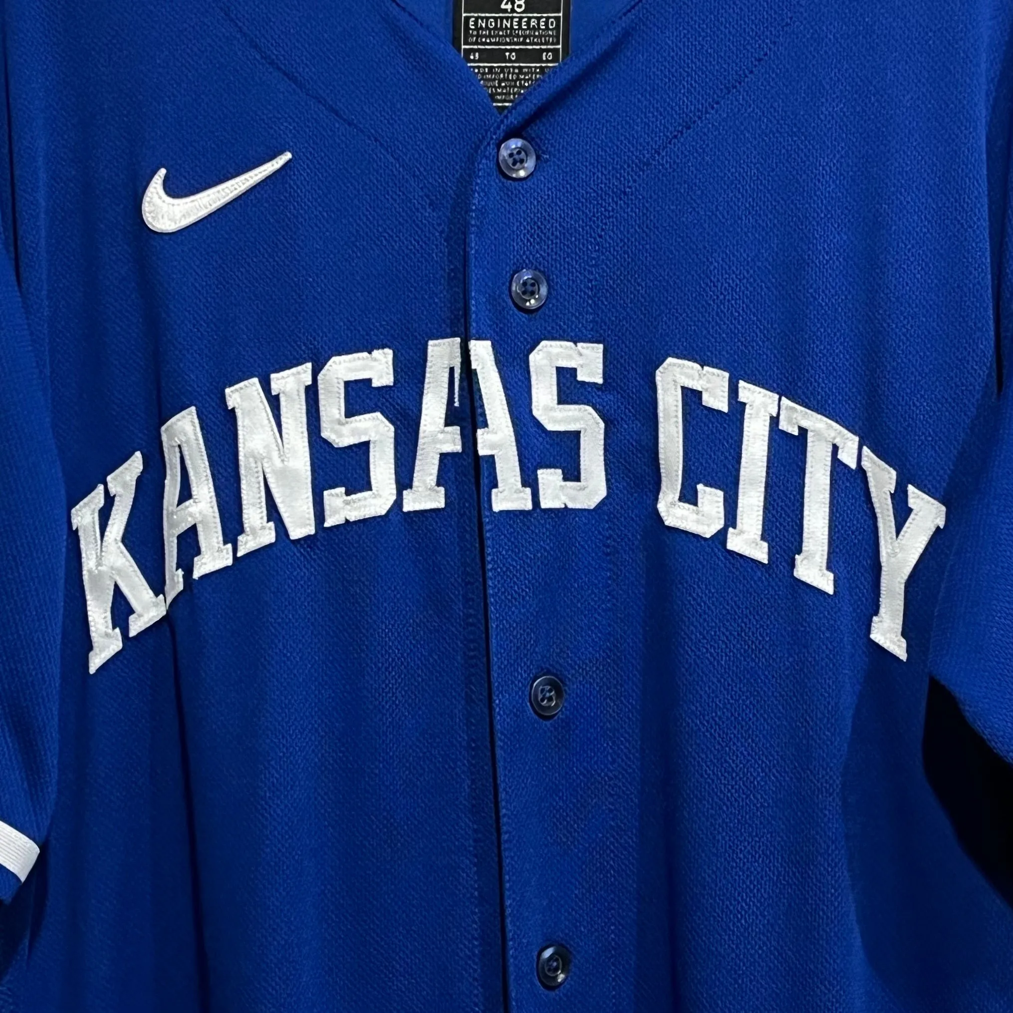 Kansas City Royals Pro Cut Jersey XL