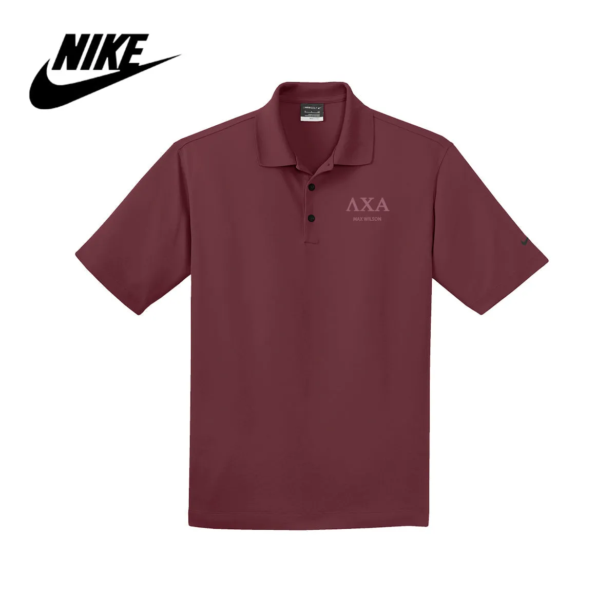 Lambda Chi Nike Embroidered Performance Polo