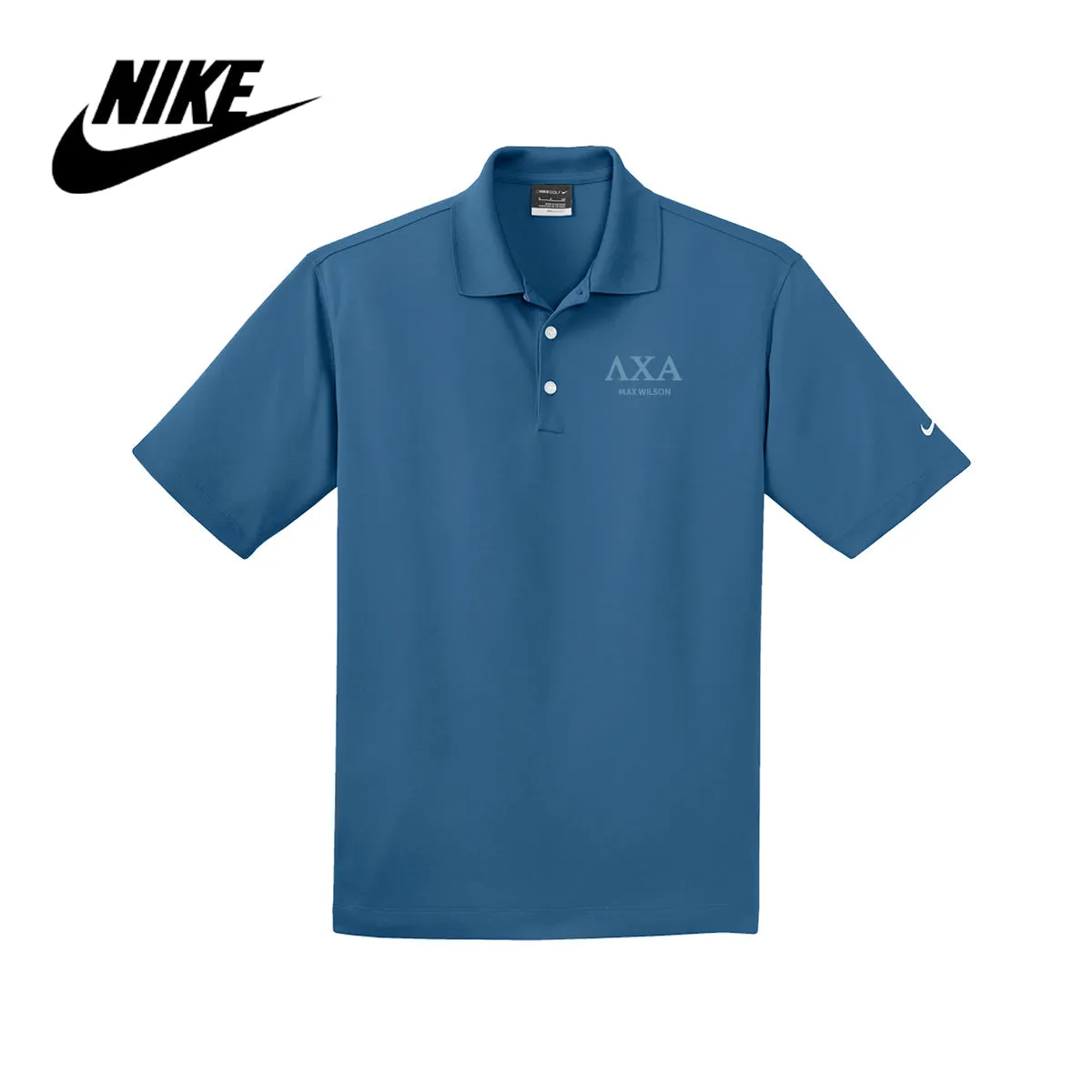 Lambda Chi Nike Embroidered Performance Polo