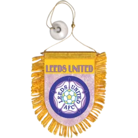 Leeds United Mini Car Banner