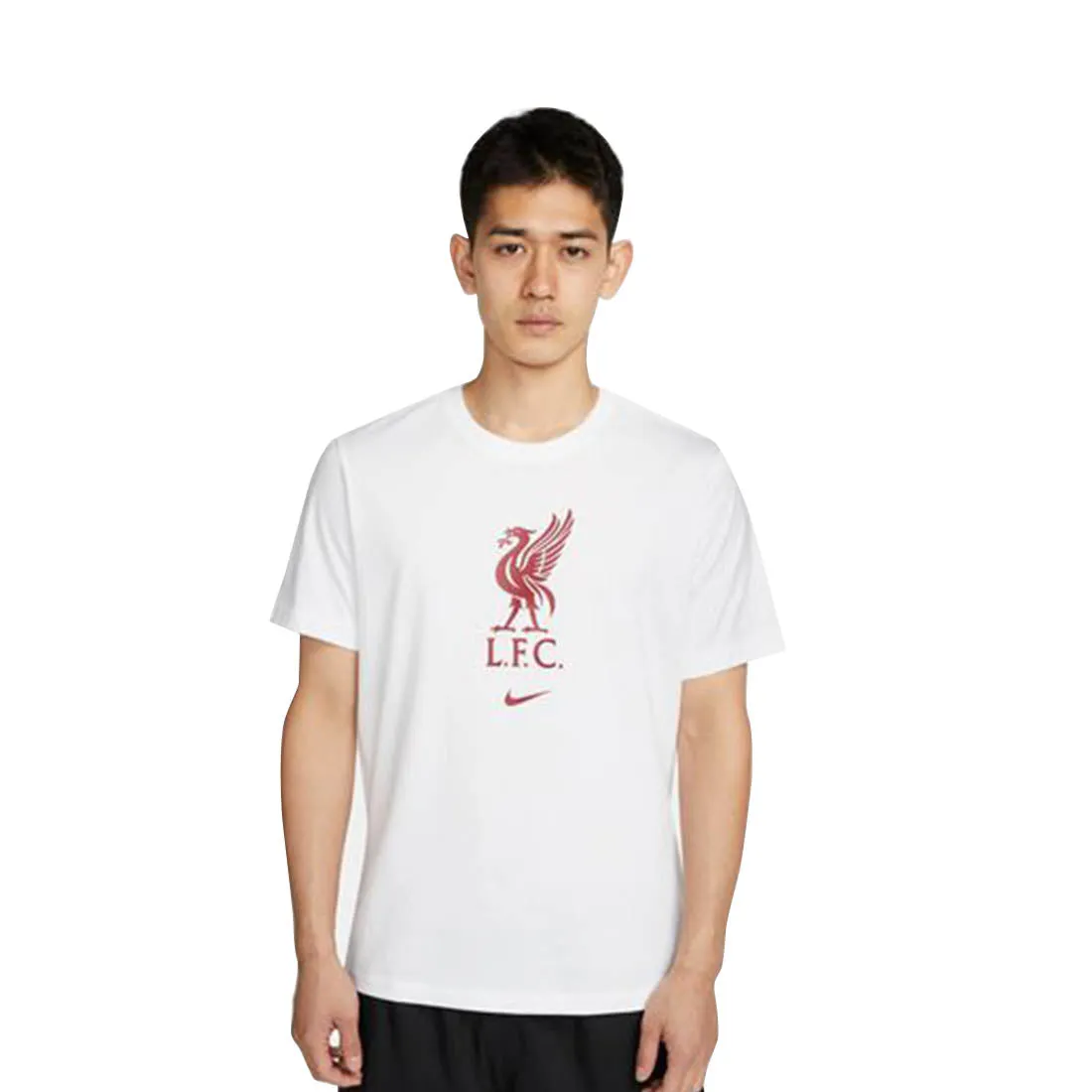 LIVERPOOL FC MEN'S FOOTBALL T-SHIRT WHITE