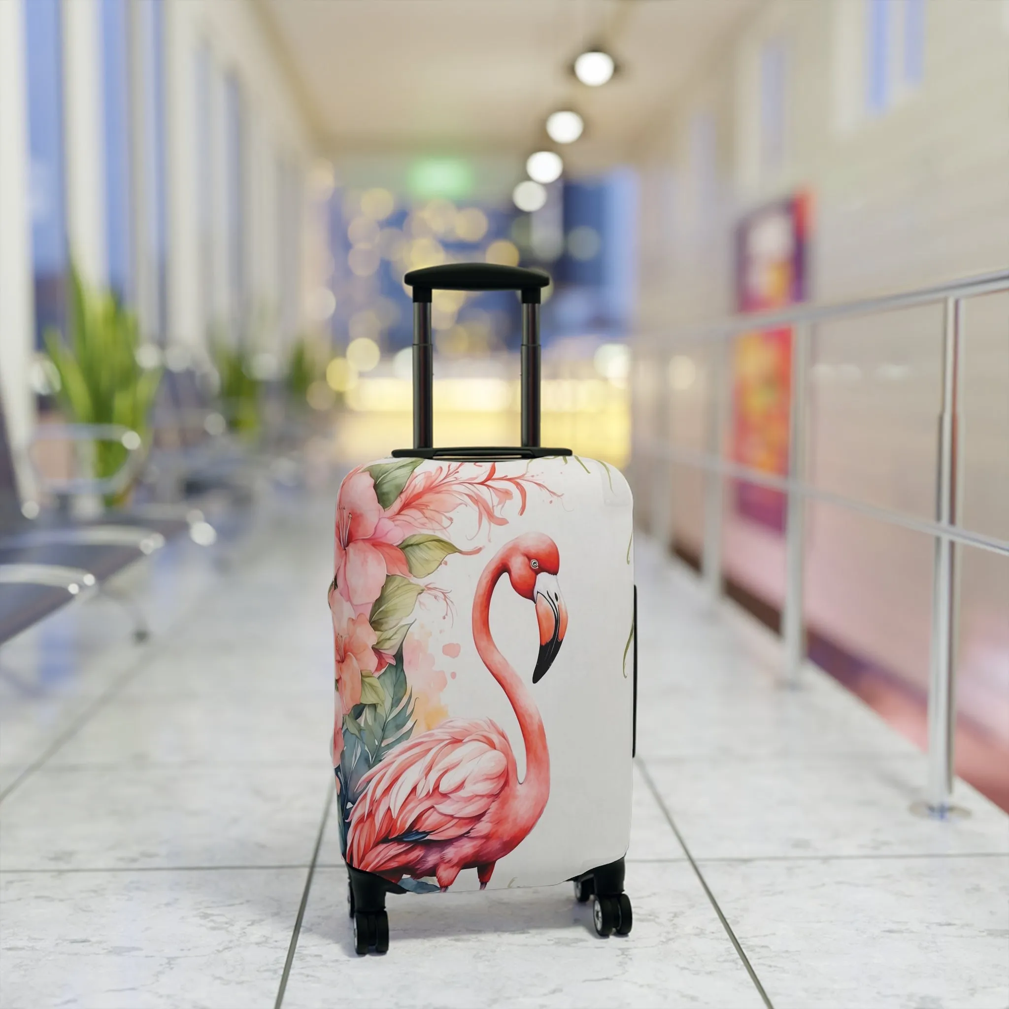 Luggage Cover, Flamingo, awd-702