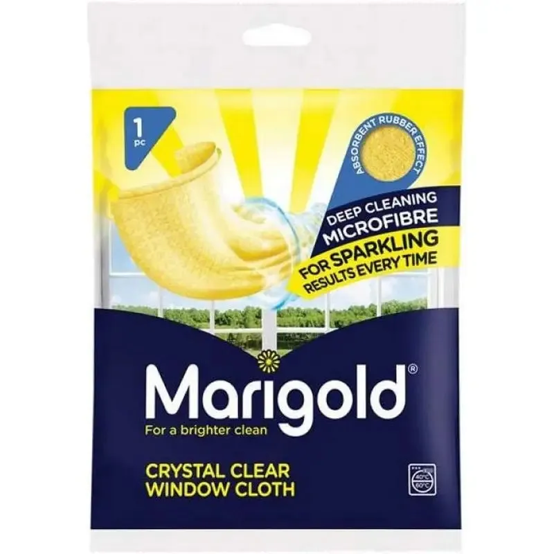 Marigold Crystal Clear Window Cleaning Cloth