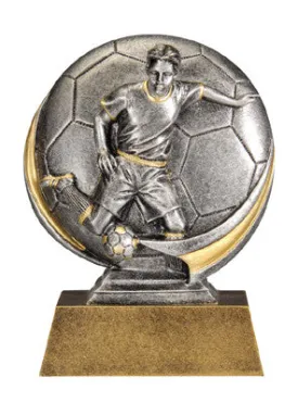 Motion Xtreme Icon Male Soccer 5 inch Resin Sculpture