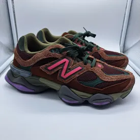 New Balance 9060 Rich Oak Burgundy - size 8.5