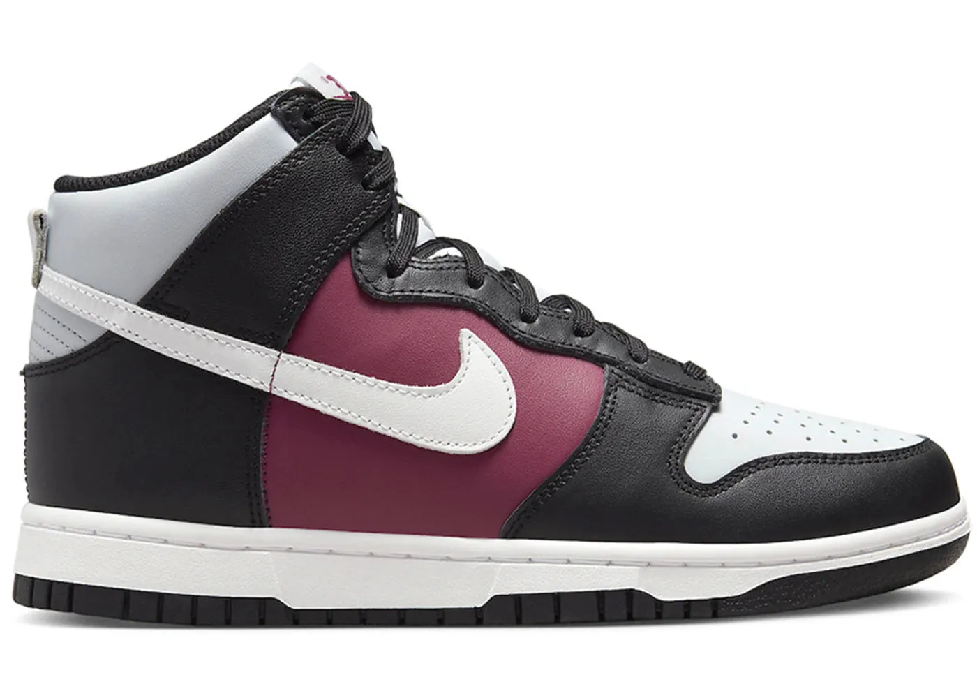 Nike Dunk High Black Rosewood Pure Platinum (Women's)