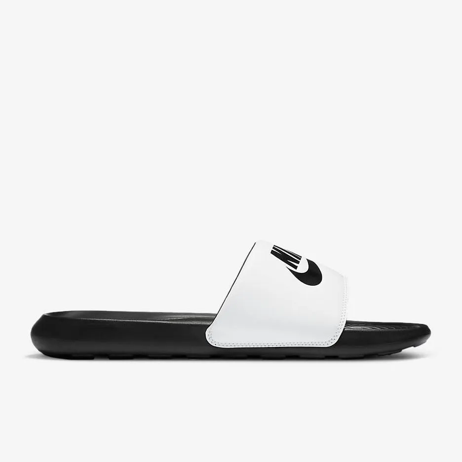 Nike Men's Victori One Slides - Black / White / Black