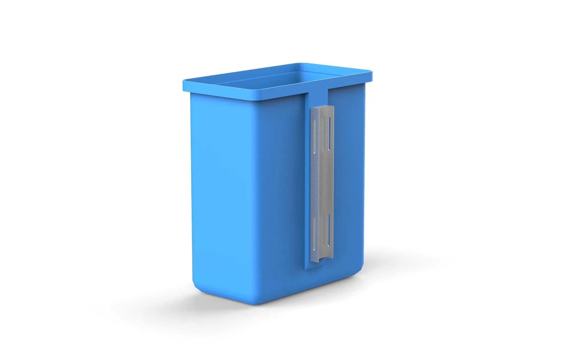 Rectangular 25L Pole Bin