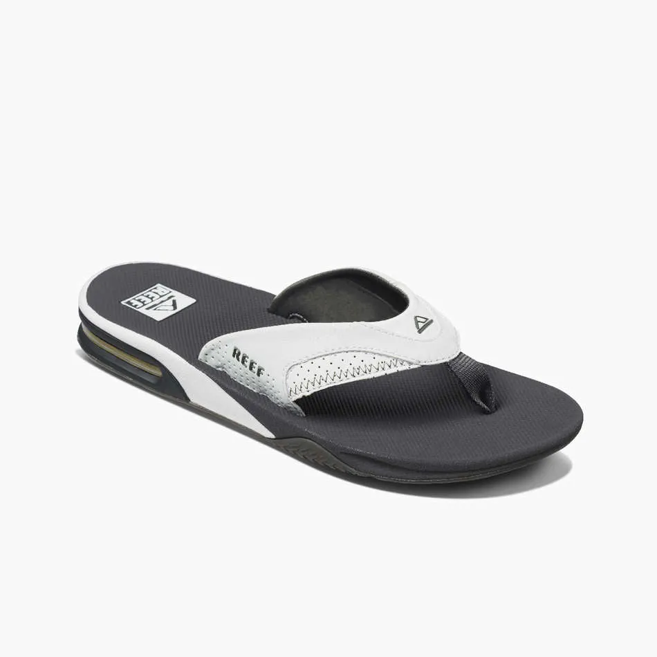 Reef Mens Fanning Grey White