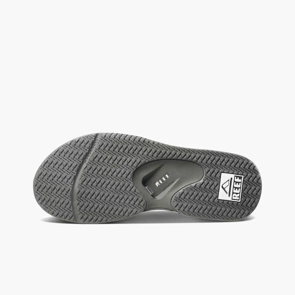 Reef Mens Fanning Grey White