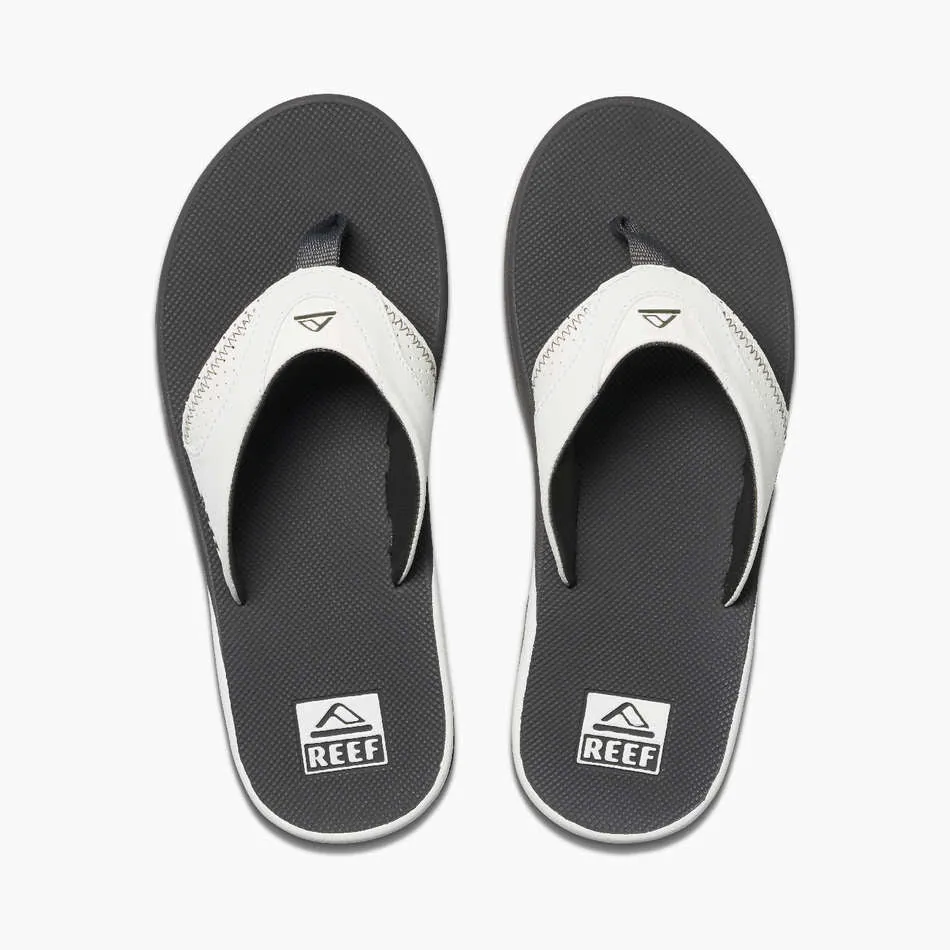 Reef Mens Fanning Grey White