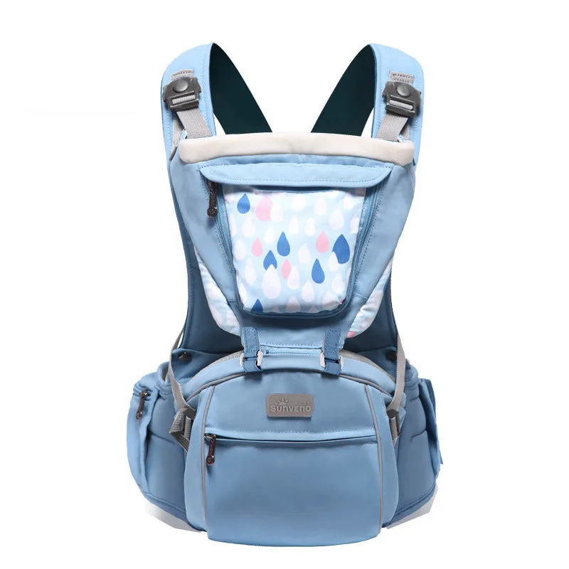 Sanmei Baby Waist Stool Multi-Functional Front Holding Baby Holding Artifact Lightweight Four Seasons Travel Strap Baby Single Stool