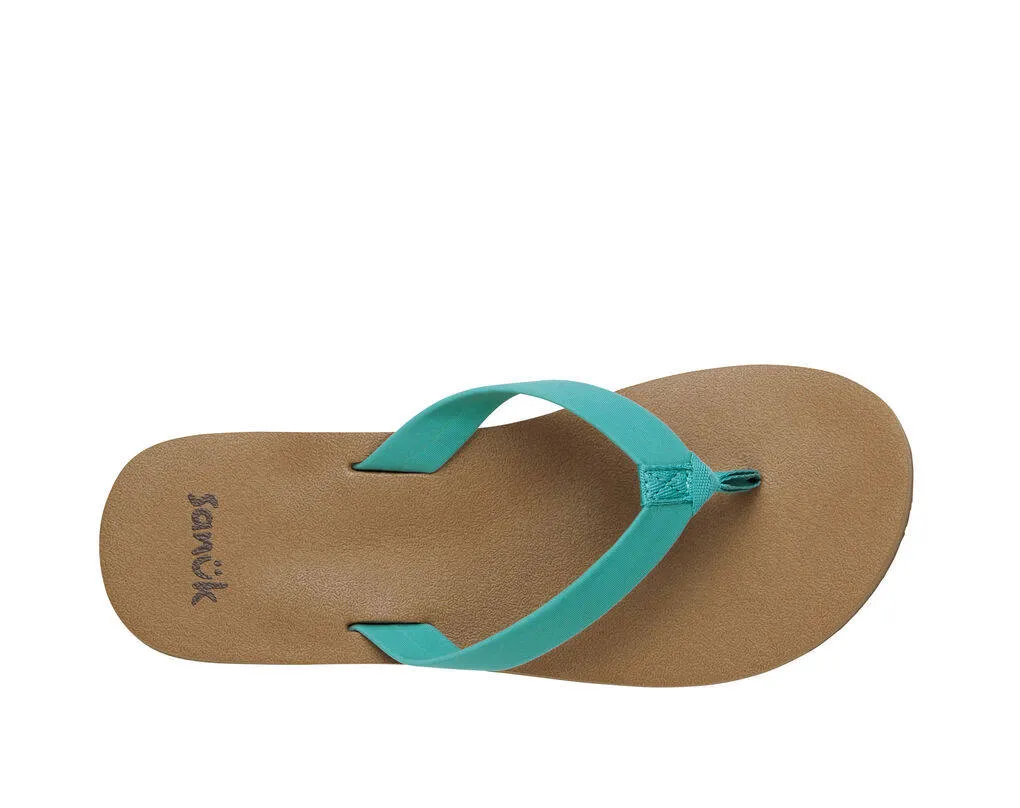 Sanuk Womens Ashland ST Turquoise