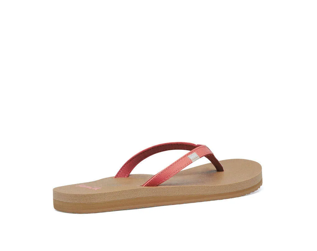 Sanuk Womens Yoga Joy Burnt Coral