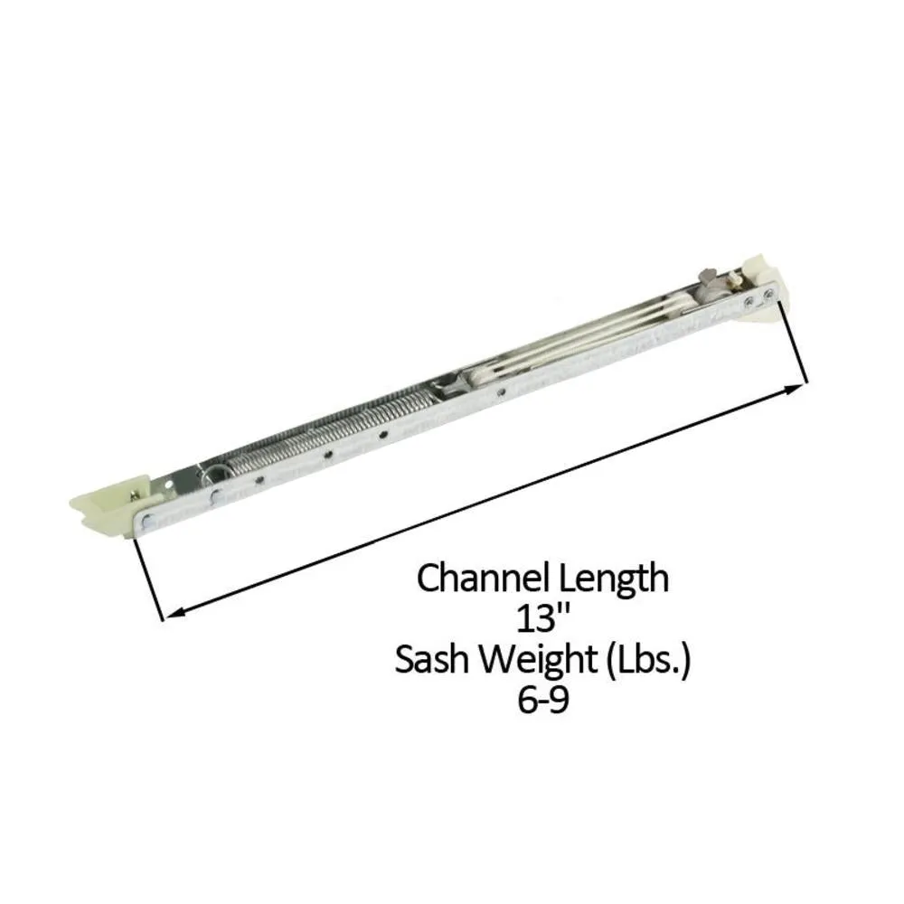 Single Hung Sliding Window 13" Sash Balance 6-9 Lbs