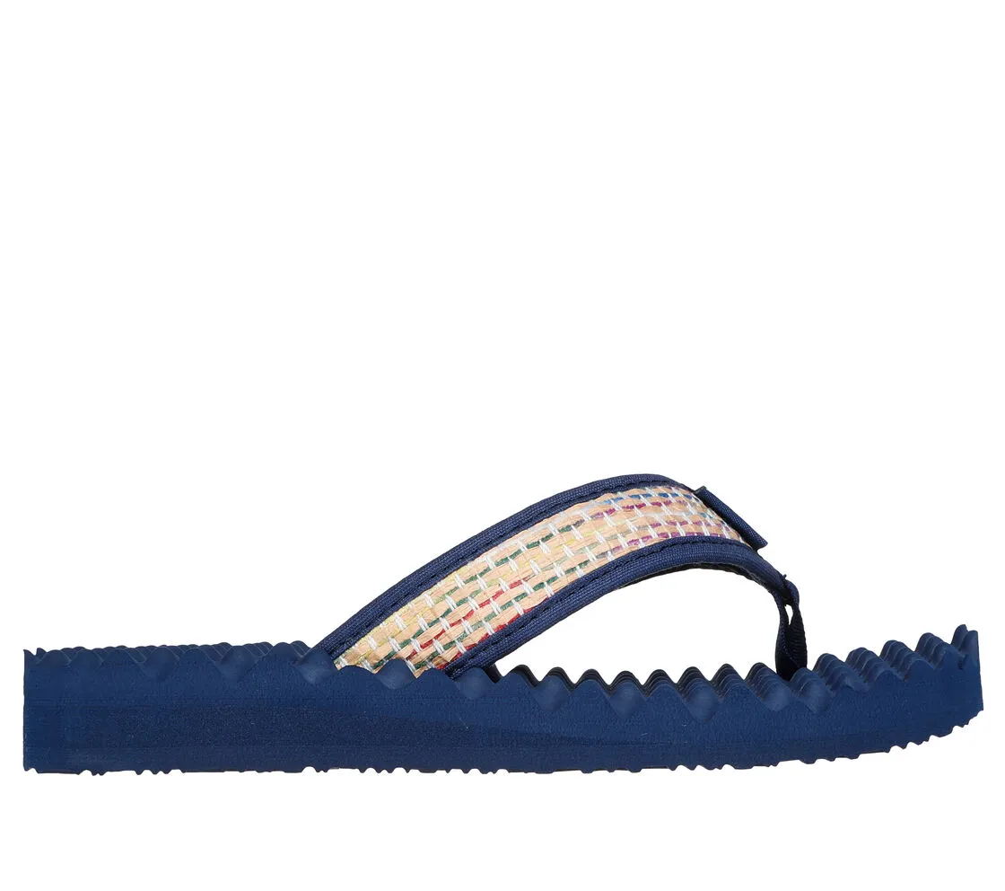 Skechers Womens Wave Works Summer High Navy Multi