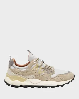 Sneakers Flower Mountain Beige-Bianco