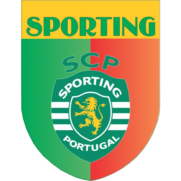 Sporting Soccer Team Flag Shield Style