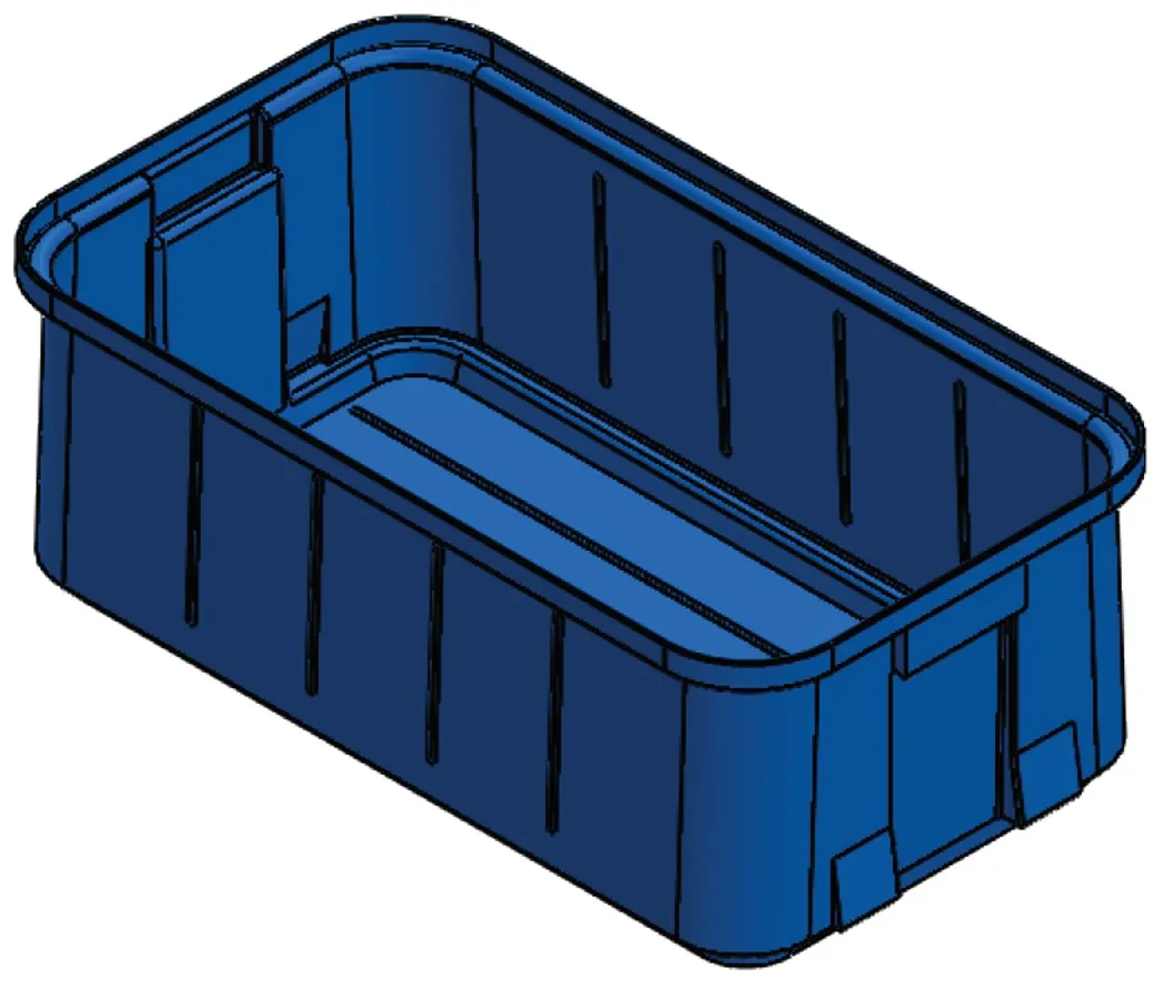 Stacking Base Bin Rectangular Flange (SB)