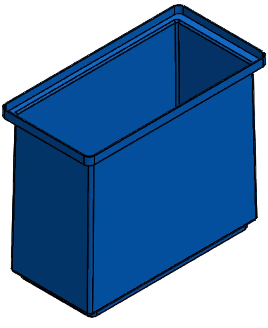 Stacking Base Bin Rectangular Flange (SB)