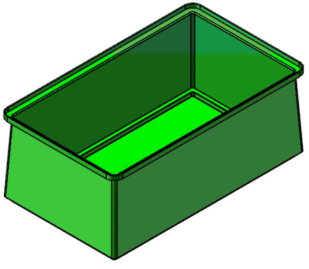 Stacking Base Bin Rectangular Flange (SB)