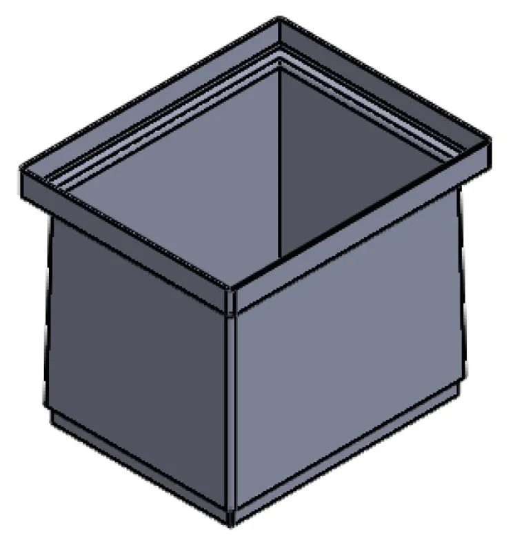 Stacking Base Bin Rectangular Flange (SB)