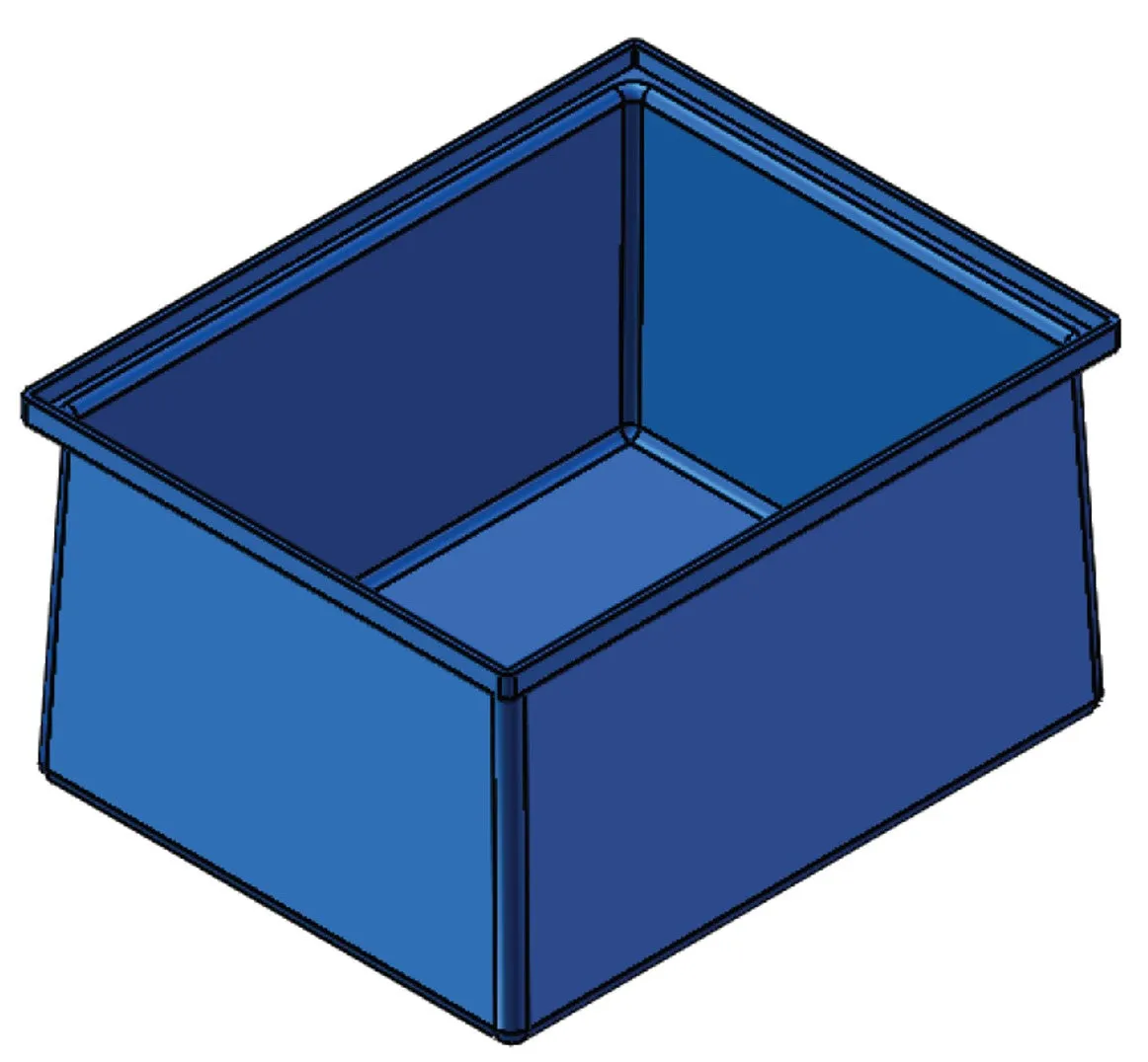 Stacking Base Bin Rectangular Flange (SB)