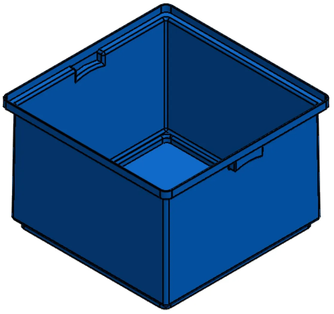 Stacking Base Bin Rectangular Flange (SB)