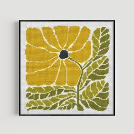 Sunny Blossom Cross-Stitch Kit